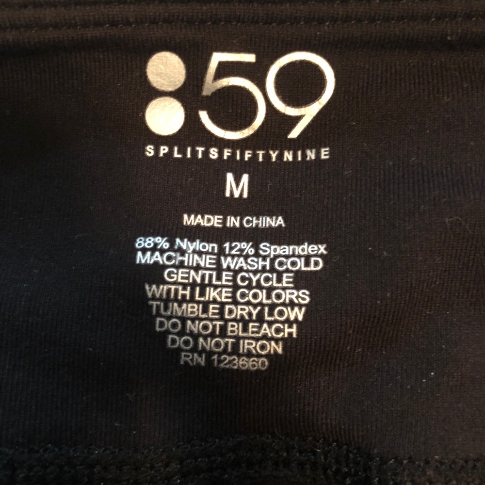 Splits 59 black tights